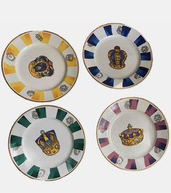 Neiman Marcus Royal Castle Salad Plate Crown Design - set of 4