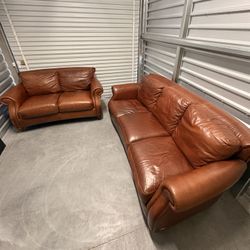 Natuzzi Sofa & loveseat
