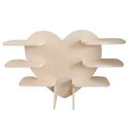 Portable Wooden Display Stand for Vendor Booths and Craft Markets