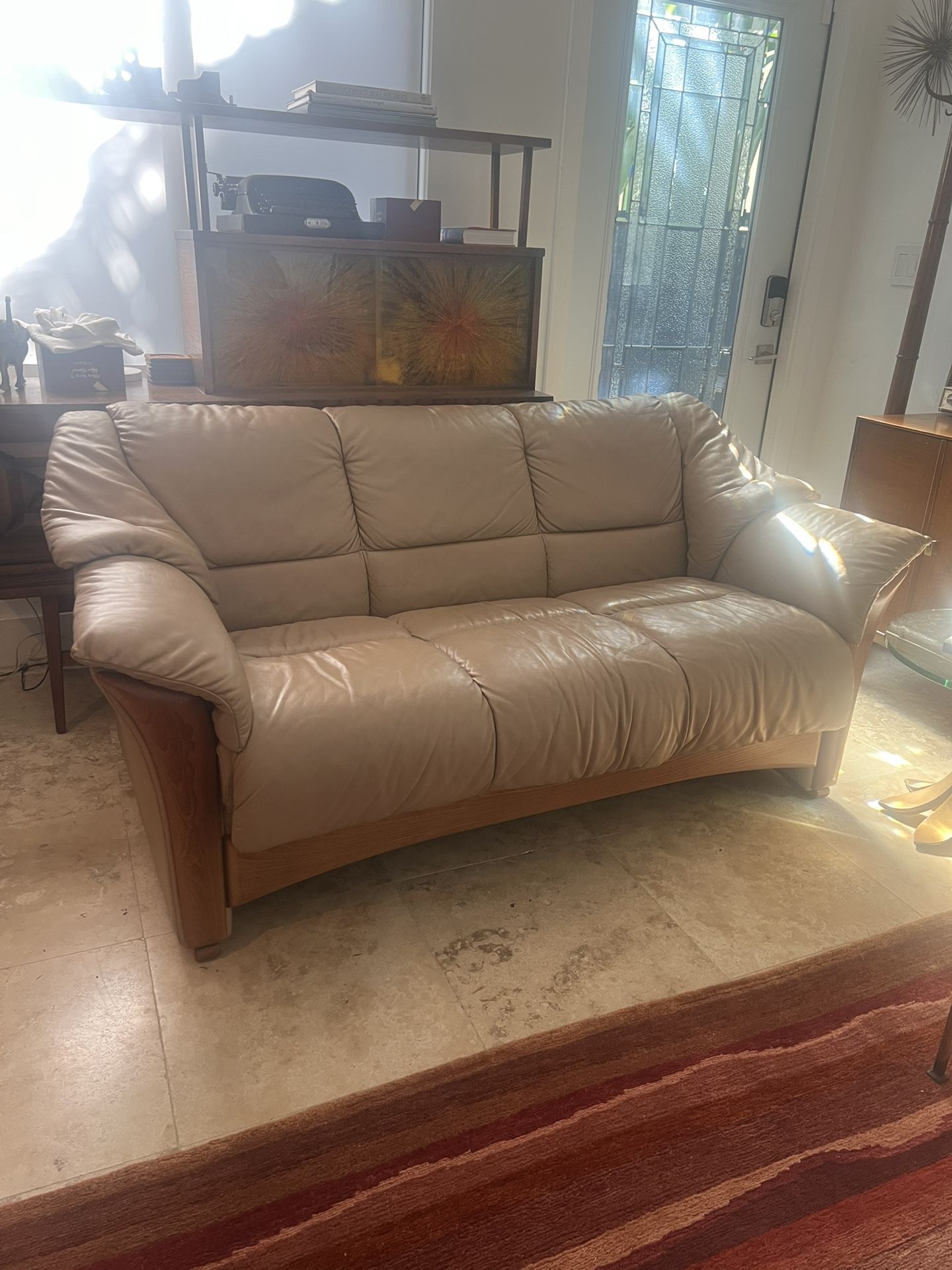 Ekornes  Stressless Leather  Sofa-Delivery Available
