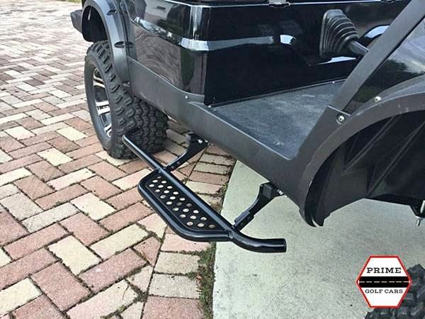 Side Nerf bars - Running boards with mounting brackets - ICON ADVEANCED EV Golf Cart