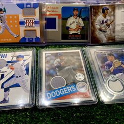 Baseball Cards Relic Memorabilia Jersey Patches Mets Cubs Dodgers Blue Jays Rockies