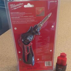 Milwaukee
M12 12-Volt Lithium-Ion Cordless Soldering Iron with Soldering Iron Chisel Tip & Battery