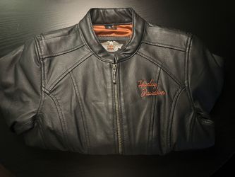 Women’s Leather Harley Davidson Jacket S