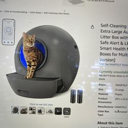 Automatic Cleaning Cat Litter Box 