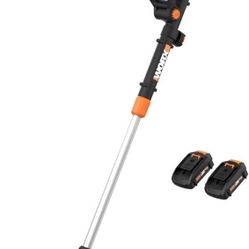 Worx String Trimmer/Edger/Lawn Mower 3-in-1 Grass Trimmer GT Revolution 20V 12"