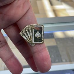 Cards Ring 10kt Gold 10130