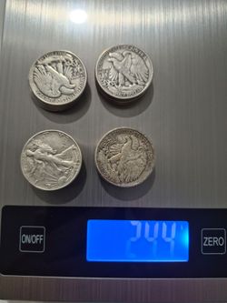 Walking Liberty Silver Half Dollar Coins Lot