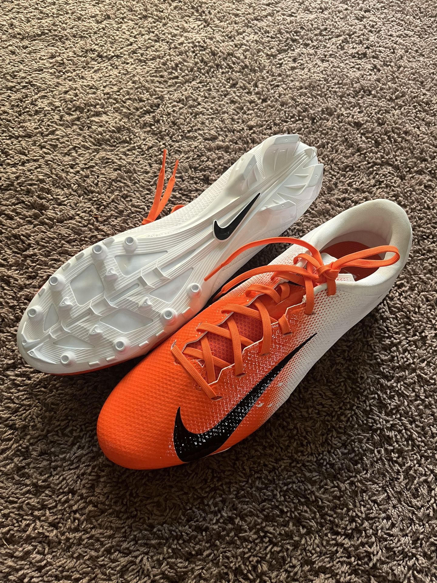 New Nike Vapor Untouchable Speed 3 TD Football Cleats White 