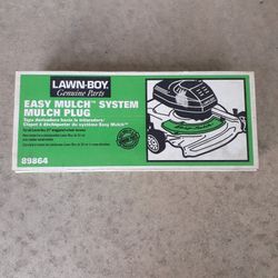 Lawn-Boy New n Box Easy Mulch™ Plug for All 21" Staggered-Wheel Mowers OEM 89864