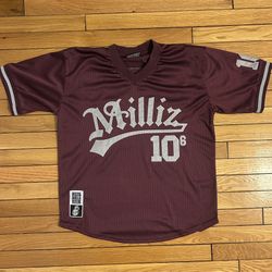 Burgundy Million Dollar Motive Jersey (Size Large)