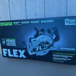 FLEX 24-volt 7-1/4-in Cordless Circular Saw Kit (1-Battery & Charger Included)