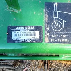 John Deere Mower For Compact Tractor 