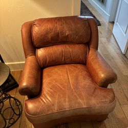 Leather Arm Chair 