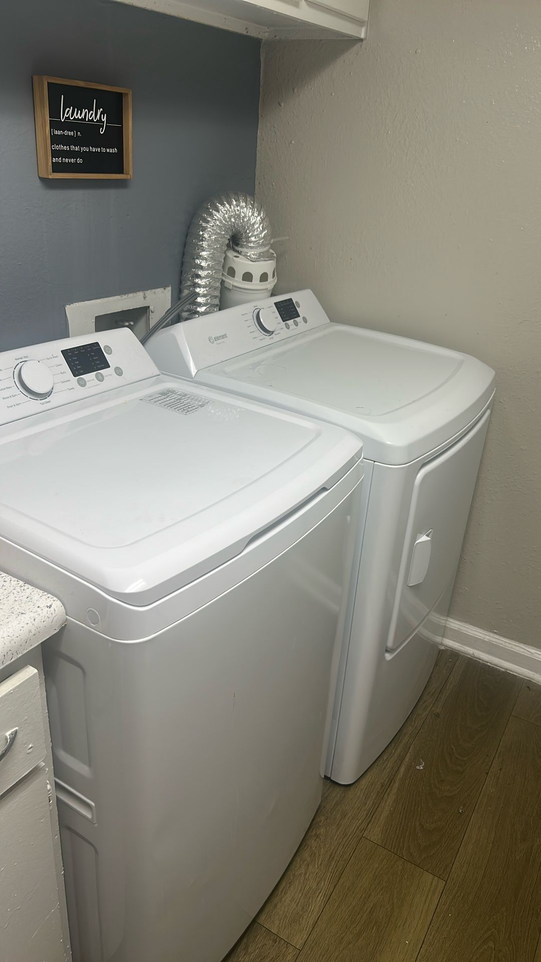 Side By Side Element Washer And Dryer 