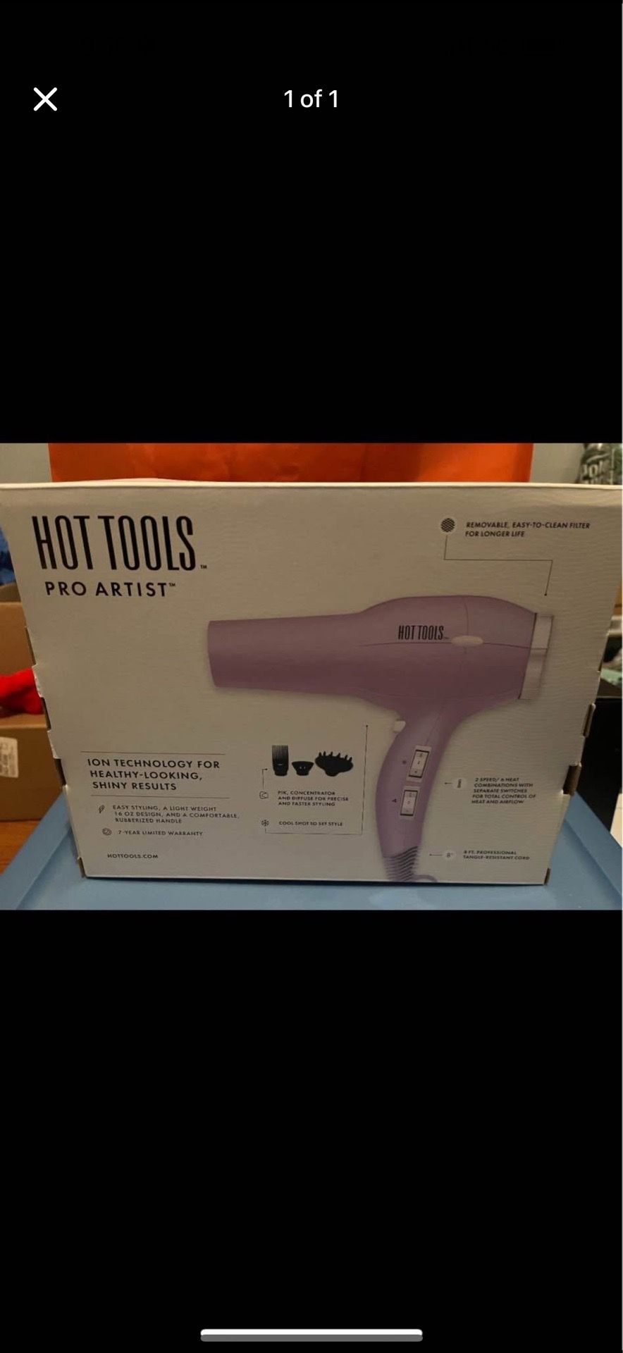 Pro Artist Liliac pearl turbo salon dryer