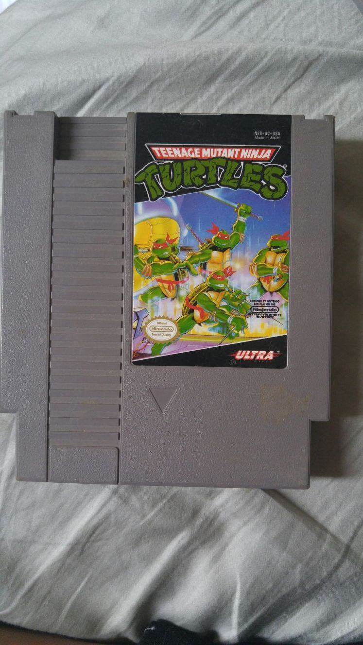 Original NES Teenage mutant ninja turtles