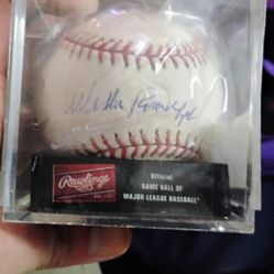 Willie Randolph Autograph Baseball 