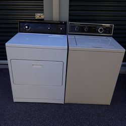 KitchenAid washer and Kenmore dryer 