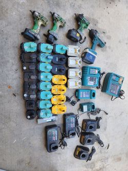 Impact drills and chargers