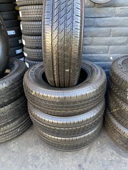 SET 255/70/18 MICHELIN GOOD USED $250 PRICE INCLUDES PROFESSIONAL INSTALLATION AND TAX