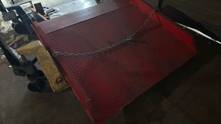 Heavy duty pallet ramp