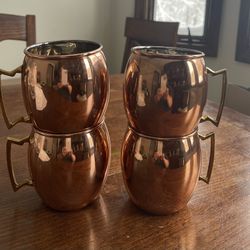 Copper Mosca Mule Mugs 