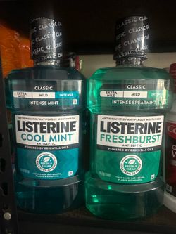 Listerine Mouth Wash Big Bottle 🟢 $5