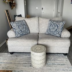 3 sofas with their cushions+bench Ottoman 1650$