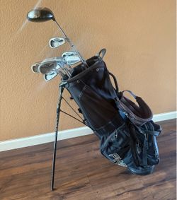 Complete Golf Set Bundle w/ Callaway Driver + PING Golf Bag