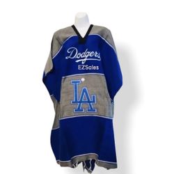 Los Angeles Dodgers Embroidered Poncho
