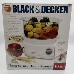 Black & Decker HS800 Flavor Scenter Handy Steamer Rice Cooker