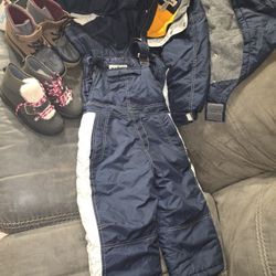 3-piece Snowsuit / Snow Boots / Shoes