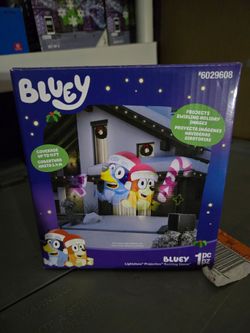 Brand New "Bluey" Multi Color Led Christmas Projector. "CHECK OUT MY PAGE FOR MORE DEALS "