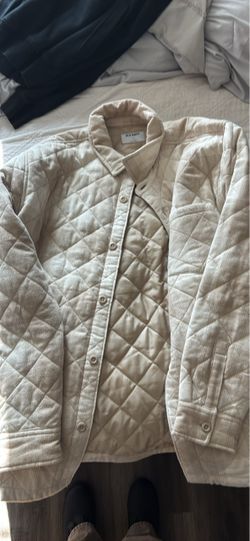 Old Navy Quilted Shirt Jacket Large