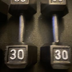 30 Lb Dumbbell Set $ 65