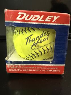 Dudley Thunder Heat Leather 12” Softball 