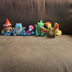 Pokemon Center Plushies 