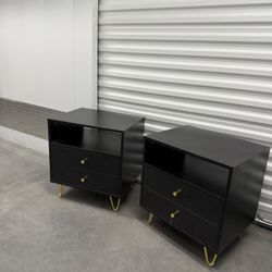 Black Nightstands 