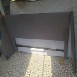 Full Bed Headboard,footboard, Frame,box Spring And Mattress