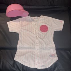 Baseball Player Girl Sports Halloween Costume Girl 16 Or Adult Small Helmet Sports Athlete Sexy Cute 