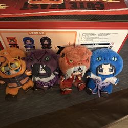 Naruto plushies
