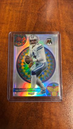 2021 Dak Prescott Panini Mosaic Stained Glass Insert – Cowboys SSP