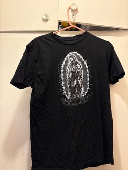 Black & White Virgin Mary Shirt