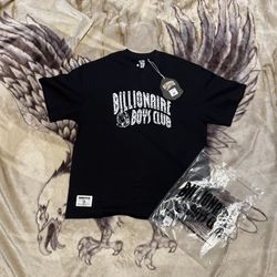 BILLIONAIRE BOYS CLUB EMBROIDERED LOGO T-SHIRT ARCH LOGO
