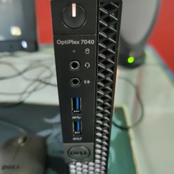 Dell Optiplex 7040 Mini Desktop PC Intel core i3-6th (contact info removed), 8gb Ram, 128gb SSD, Win 10 Office 