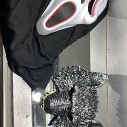 Scream Mask/ Wolf Mask 
