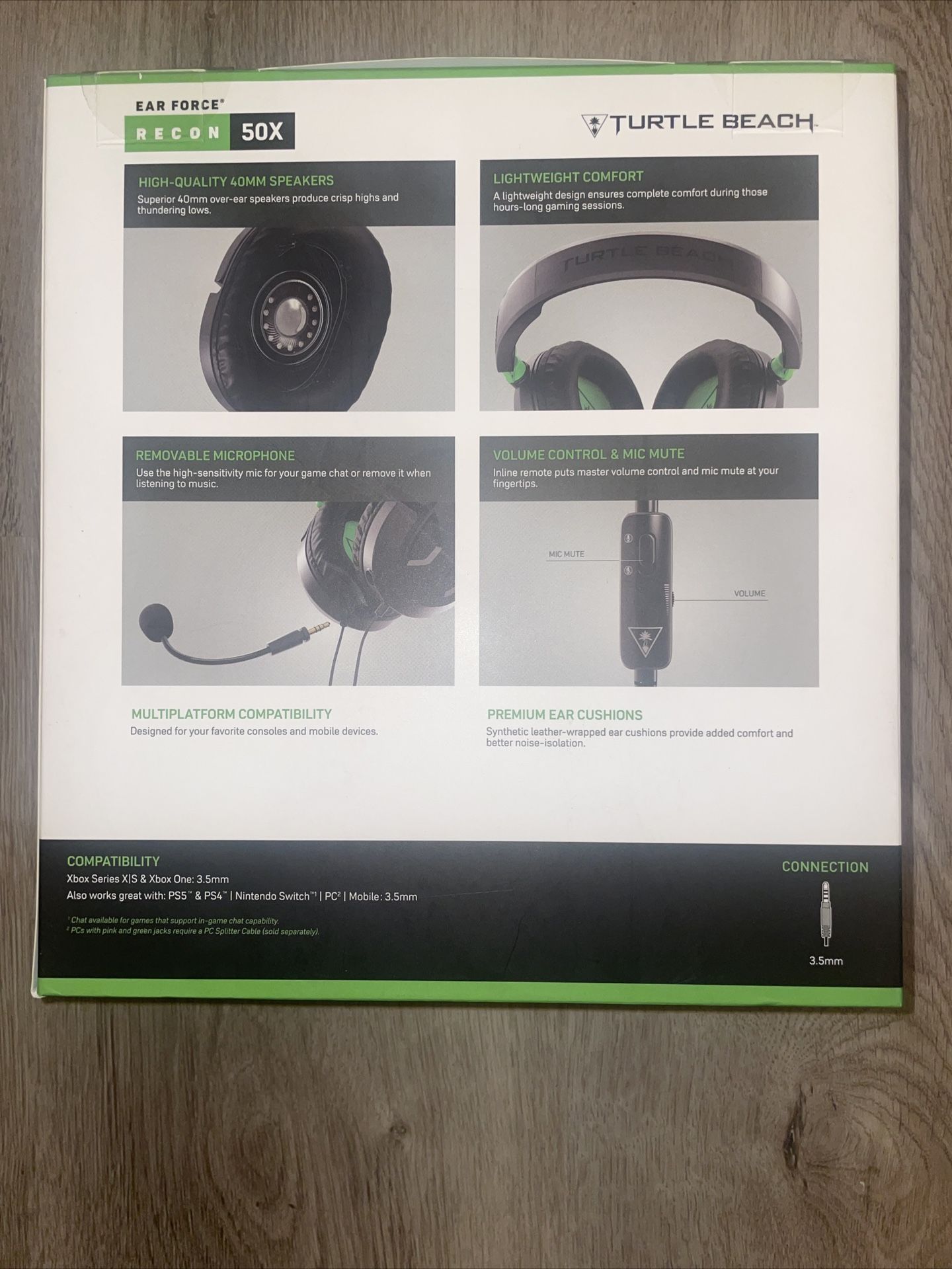 RECON 50X XBOX WIRED HEADSET