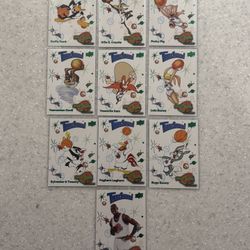 2026 Upper Deck Space Jam 30th Anniversary Tune Squad Complete 10 Card Set 1-10