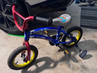 PAW Patrol Kids Bike with Training Wheels